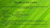 The Tale of the 5 Trees - Earth Day Experiment
