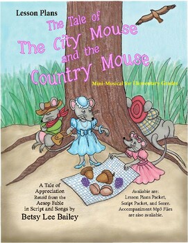 Preview of The Tale of the City Mouse and the Country Mouse - Lesson Plans