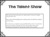 The Talent Show Fluency Cards