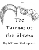 The Taming of the Shrew Full Unit Study with Test