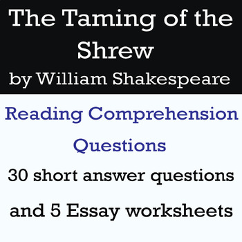 essay on the taming of the shrew
