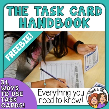 Preview of Task Card Handbook: Everything You Need to Know - FREE!