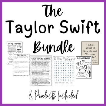 Preview of The Taylor Swift Bundle