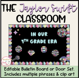 The Taylor Swift Classroom ERAS Bulletin Board Decor Kit E