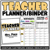 The Teacher Binder | Planner | Organizer