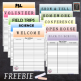The Teacher's Ultimate Sign-In Sheet - FREE
