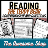 The Teddy Bear History Informational Reading With Comprehe