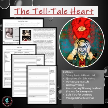 Preview of The Tell-Tale Heart: Distance Learning using Constructing Meaning(CM) Strategies