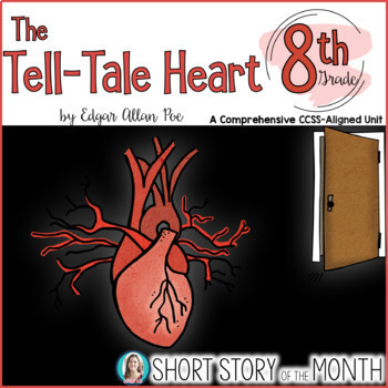 Preview of Tell-Tale Heart Activities & Assessments (Test) by Poe Short Story Unit