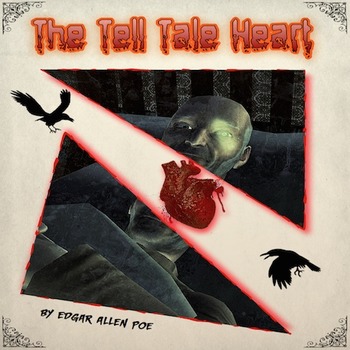 Preview of The Tell Tale Heart by Edgar Allan Poe - Comic Book