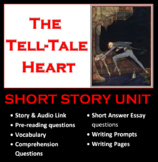 The Tell-Tale Heart by Edgar Allen Poe Short Story Unit