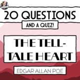 The Tell-Tale Heart by Poe -- 20 Questions and a Quiz!