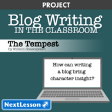 The Tempest: Character Blog Writing - Projects & PBL