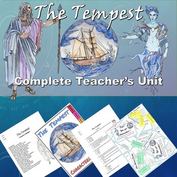Preview of The Tempest Bundle: Complete Teacher's Unit