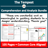The Tempest – Comprehension and Analysis Bundle
