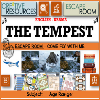 Preview of The Tempest Drama Escape Room