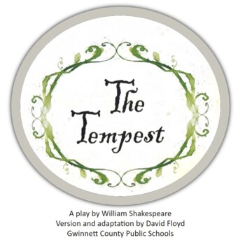 Preview of The Tempest: Iconic Text: An adapted play for SpEd & Autism Units. 