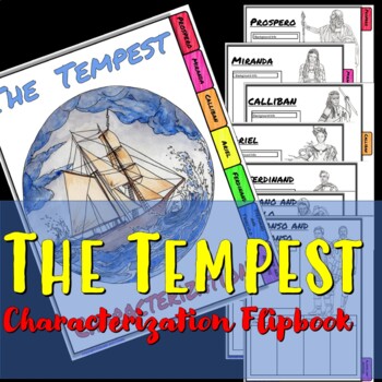 Preview of The Tempest Interactive Characterization Flipbook
