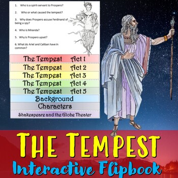 Preview of The Tempest Interactive Study Guide