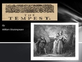 The Tempest by Shakespeare - Background Info Power Point