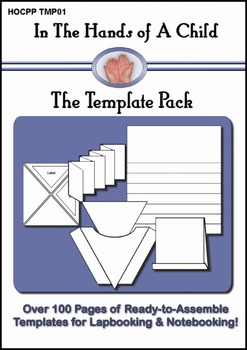 Preview of The Template Pack - Foldable Organizers for Hands-On Learning!