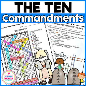 The Ten Commandments Teaching Resources | TPT
