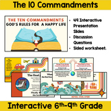 The Ten Commandments: Teaching Presentation, Discussion Pr