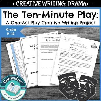 Preview of The Ten-Minute Play: A Complete Unit for Writing a One Act Play, EDITABLE