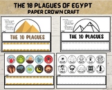 The Ten Plagues of Egypt, Paper Crown, Kids bible craft, S