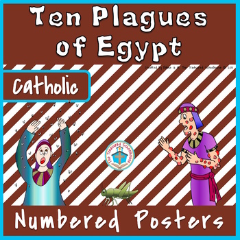 Preview of Ten Plagues of Egypt Poster Sets with Numbers