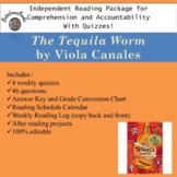 The Tequila Worm Independent Reading Package with Quizzes!