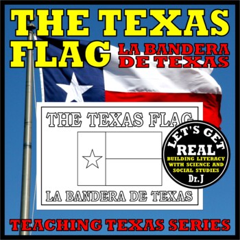 Preview of TEXAS: THE TEXAS FLAG/LA BANDERA DE TEXAS (Bilingual)