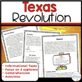The Texas History of the Revolution Reading Passages and C