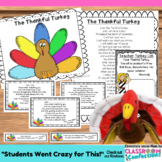 The Thankful Turkey has Arrived  {Behavior Incentive for N