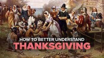 Preview of The Thanksgiving Story: Real versus Modernism