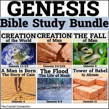 Preview of The Themes of Genesis Bible Study Bundle