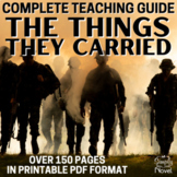 The Things They Carried Novel Study Unit BUNDLE - 150 Page