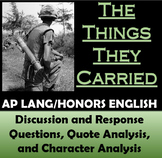 The Things They Carried for AP Language and Composition (AP Lang)