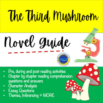 Preview of The Third Mushroom by Jennifer L. Holm Google Classroom Novel Unit