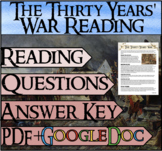 The Thirty Years' War Reading - Distance Learning