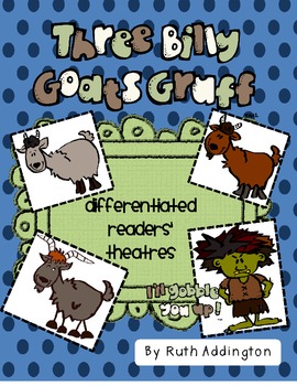 Preview of The Three Billy Goats Gruff: A Differentiated Readers' Theatre Station