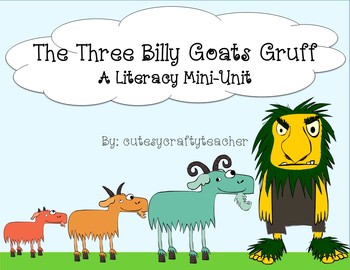 Preview of The Three Billy Goats Gruff: A Literacy mini-unit