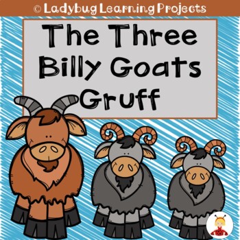 Preview of The Three Billy Goats Gruff (Emergent Reader, Teacher Lap Book, & Picture Cards)