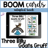 The Three Billy Goats Gruff: Adapted Book- Boom Cards-