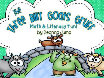 Preview of The Three Billy Goats Gruff Math & Literacy Fun!