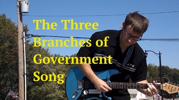 Preview of The Three Branches of Government Song