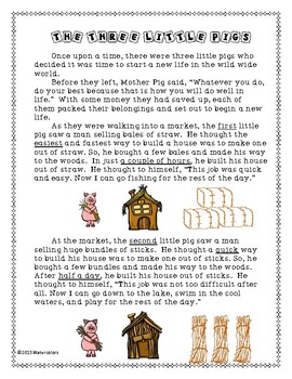 how to write an essay on three little pigs