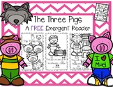 The Three Little Pigs - A FREE Book for Beginning/Emergent