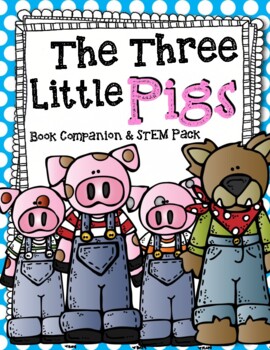 Preview of The Three Little Pigs Book Companion