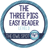 The Three Little Pigs Easy Reader and Comprehension Worksheets